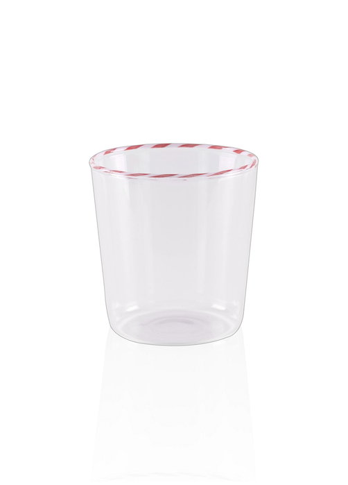 Hermia Vasos de Vidrio Rosa 300 ml